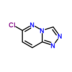6-Chloro-1,2,4-triazolo[4,3-b]pyridazine structure, CAS 28593-24-0