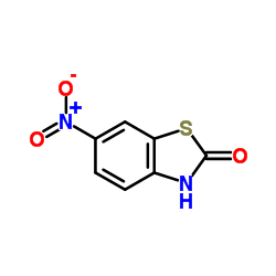 6-Nitro-2-benzothiazolinone structure, CAS 28620-12-4