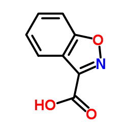 Benzo[d]isoxazole-3-carboxylic acid structure, CAS 28691-47-6