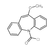 10-Methoxyiminostilbene-5-carbonylchloride structure, CAS 28721-08-6