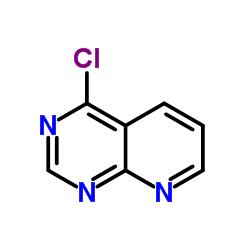 4-Chloropyrido[2,3-d]pyrimidine structure, CAS 28732-79-8