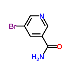 5-Bromonicotinamide structure, CAS 28733-43-9