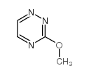 3-Methoxy-1,2,4-triazine structure, CAS 28735-22-0
