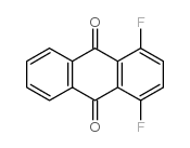 1,4-Difluoroanthraquinone structure, CAS 28736-42-7