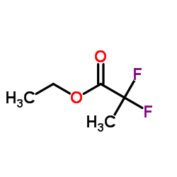 2,2-Difluoropropionic acid ethyl ester structure, CAS 28781-85-3