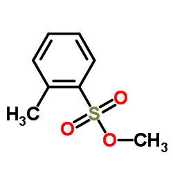 Methyl toluenesulfonate structure, CAS 28804-47-9