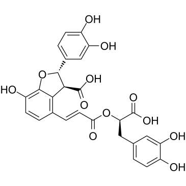 Lithospermic acid structure, CAS 28831-65-4