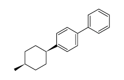cis-4-(4-Methylcyclohexyl)biphenyl structure, CAS 28864-95-1