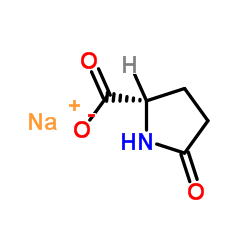 Sodium L-pyroglutamate structure, CAS 28874-51-3