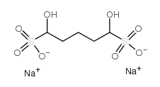 Sodium glutaraldehyde bisulfite structure, CAS 28959-35-5