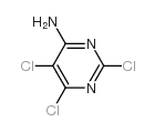 4-Amino-2,5,6-trichloropyrimidine structure, CAS 28969-60-0