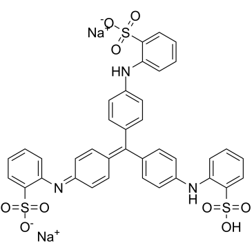 Acid Blue 93 structure, CAS 28983-56-4