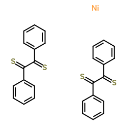 Bis(dithiobenzil)nickel(II) structure, CAS 28984-20-5