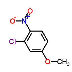 2-Chloro-4-methoxynitrobenzene structure, CAS 28987-59-9