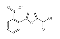 5-(2-Nitrophenyl)-2-furoic acid structure, CAS 29048-34-8