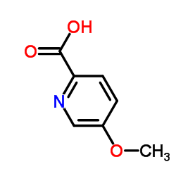 5-Methoxypyridine-2-carboxlic acid structure, CAS 29082-92-6