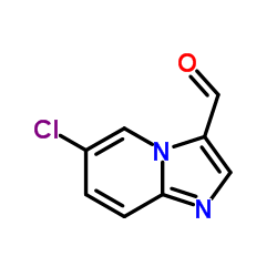 6-Chloroimidazo[1,2-a]pyridine-3-carbaldehyde structure, CAS 29096-59-1