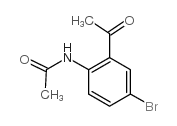 N-(2-Acetyl-4-bromophenyl)acetamide structure, CAS 29124-64-9