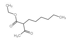 Ethyl 2-acetylcaprylate structure, CAS 29214-60-6