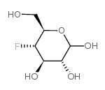 4-Deoxy-4-fluoro-D-glucose structure, CAS 29218-07-3