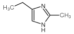 2-Methyl-4-ethylimidazole structure, CAS 29239-89-2