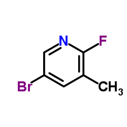 2-Fluoro-5-bromo-3-methylpyridine structure, CAS 29312-98-9