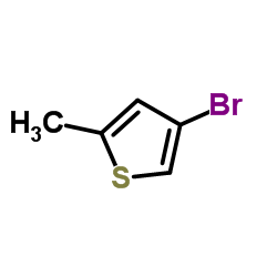 4-Bromo-2-methylthiophene structure, CAS 29421-92-9
