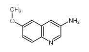 3-Amino-6-methoxyquinline structure, CAS 29507-86-6