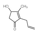 2-Allyl-4-hydroxy-3-methyl-2-cyclopenten-1-one structure, CAS 29605-88-7