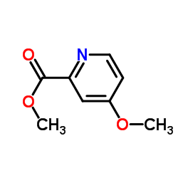 Methyl 4-methoxypyridine-2-carboxylate structure, CAS 29681-43-4