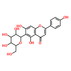 Isovitexin structure, CAS 29702-25-8
