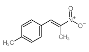 1-(4-Methylphenyl)-2-nitropropene structure, CAS 29816-55-5