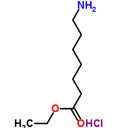 7-Amino-heptanoic acid ethyl ester hydrochloride structure, CAS 29840-65-1