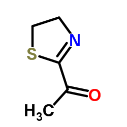 2-Acetyl-2-thiazoline structure, CAS 29926-41-8
