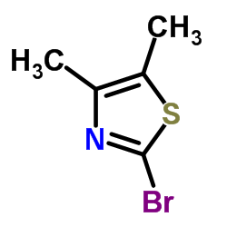 2-Bromo-4,5-dimethyl-1,3-thiazole structure, CAS 29947-24-8