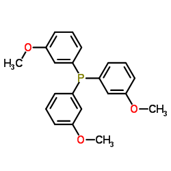 Tris(3-methoxyphenyl)phosphine structure, CAS 29949-84-6