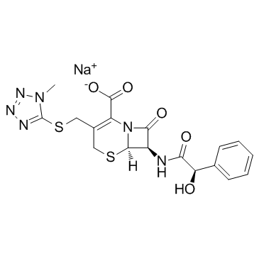 Sodium cefamandole structure, CAS 30034-03-8