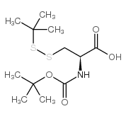 Boc-S-tert-butylmercapto-L-cysteine structure, CAS 30044-61-2