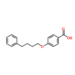 4-(4-Phenylbutoxy)benzoic acid structure, CAS 30131-16-9