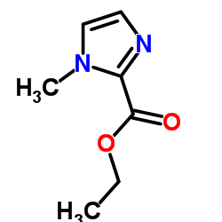 Ethyl 1-methyl-1H-imidazole-2-carboxylate structure, CAS 30148-21-1