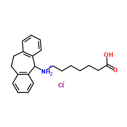 Amineptine hydrochloride structure, CAS 30272-08-3