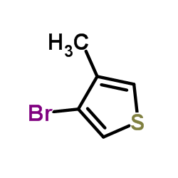 3-Bromo-4-methylthiophene structure, CAS 30318-99-1