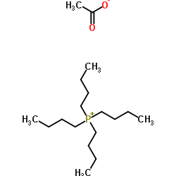 Tetrabutylphosphonium acetate structure, CAS 30345-49-4