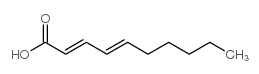 (2E,4E)-2,4-Decadienoic acid structure, CAS 30361-33-2