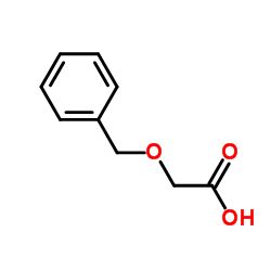 Benzyloxyacetic acid structure, CAS 30379-55-6