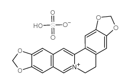 Isocoptisine sulfate structure, CAS 30462-71-6