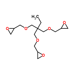 Trimethylolpropane triglycidyl ether structure, CAS 30499-70-8