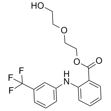Etofenamate structure, CAS 30544-47-9