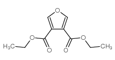 Diethyl 3,4-furandicarboxylate structure, CAS 30614-77-8