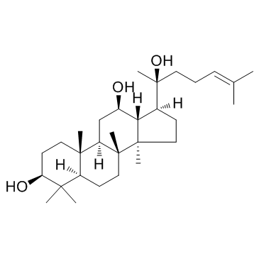 (20S)-Protopanaxadiol structure, CAS 30636-90-9